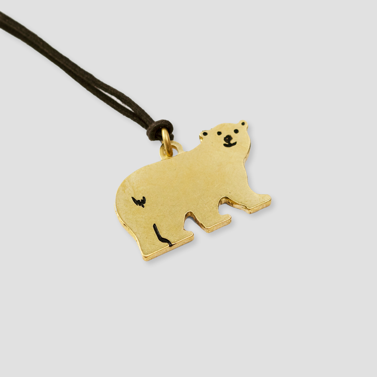 Traveler's Factory Anhänger Bear Brass Charm