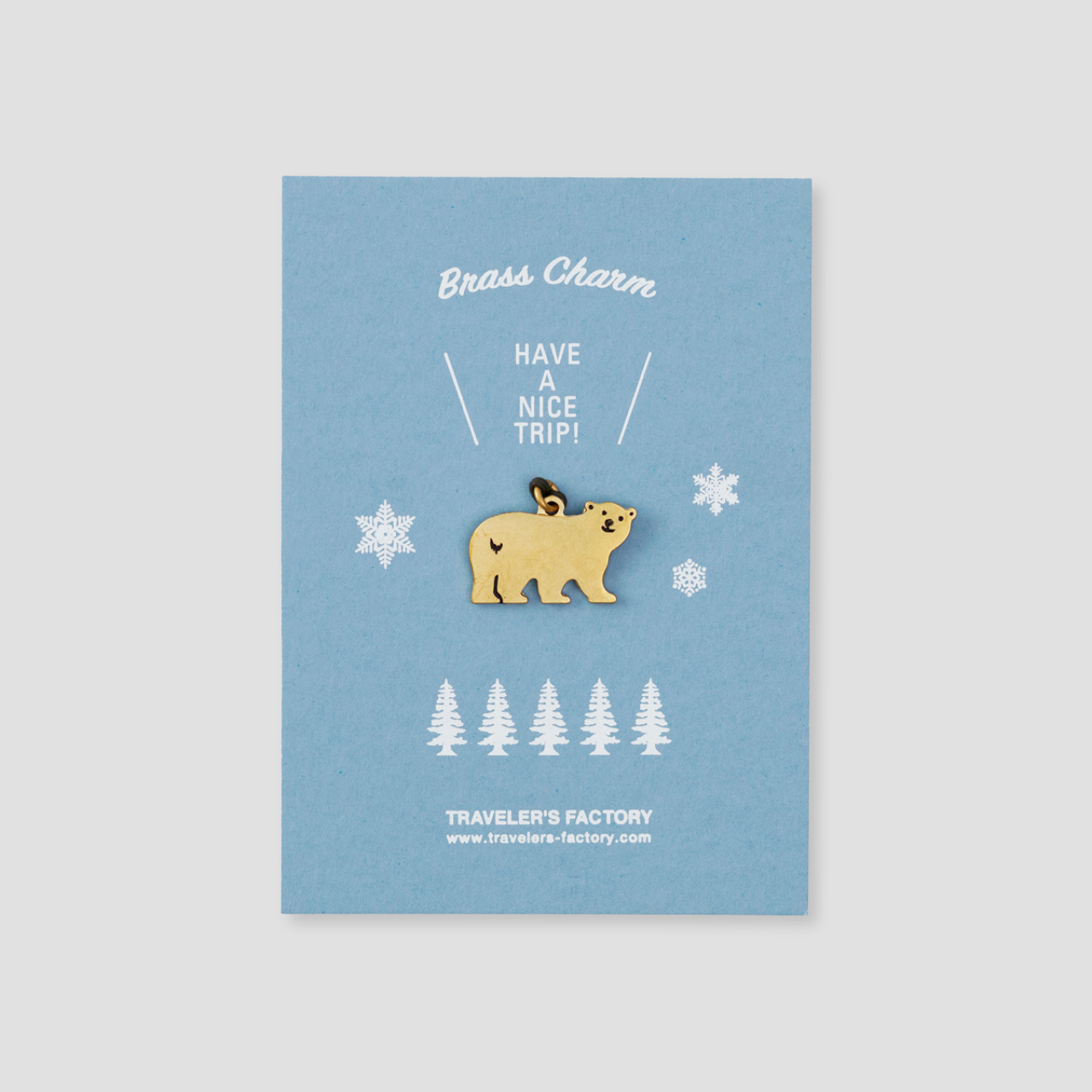Traveler's Factory Anhänger Bear Brass Charm
