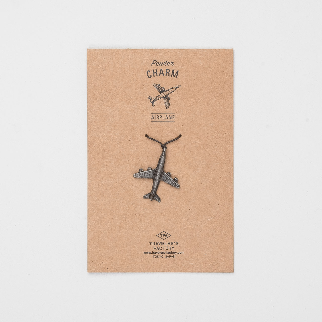 STORE ONLY: Traveler's Factory Anhänger "Airplane" Charm