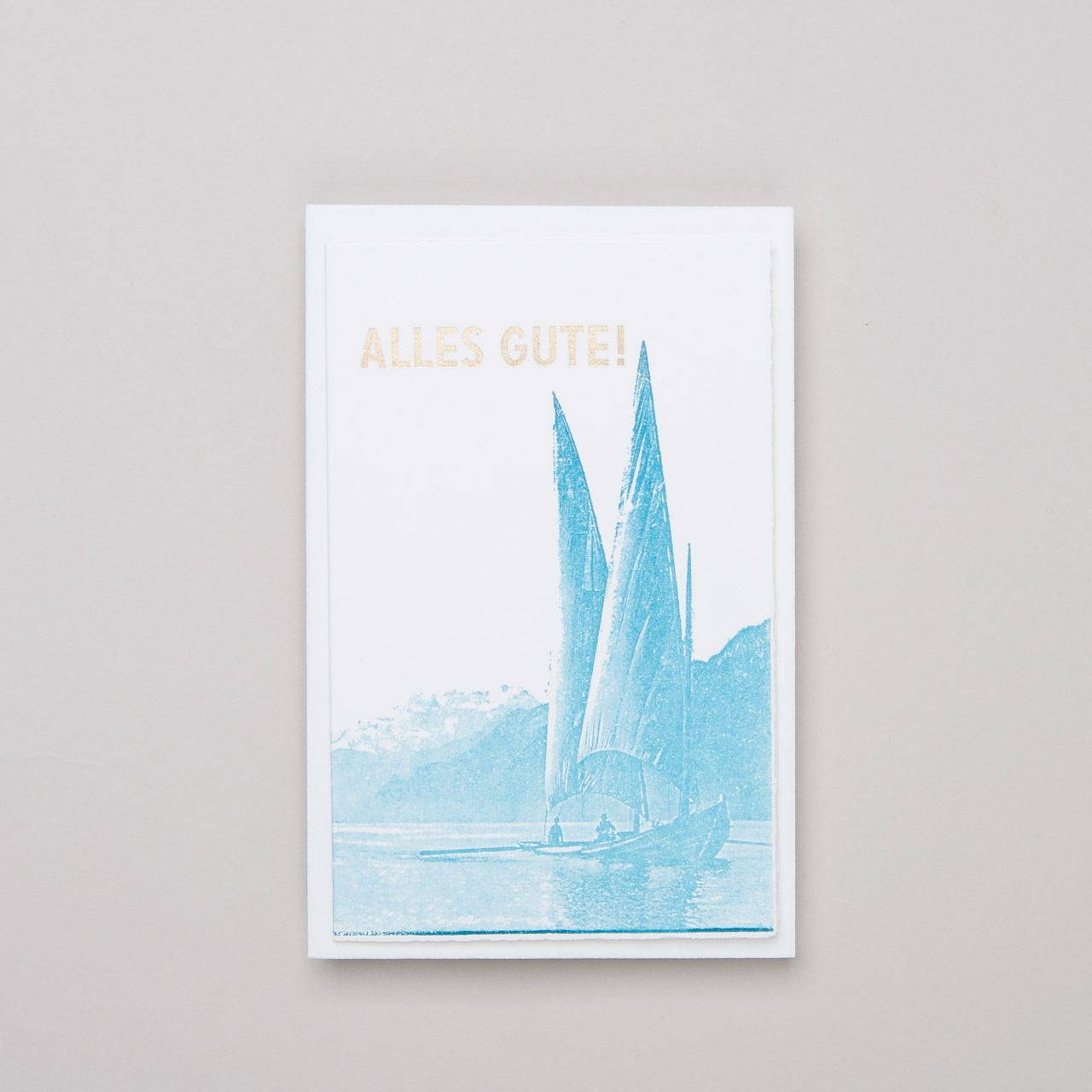 Klappkarte "Alles Gute"