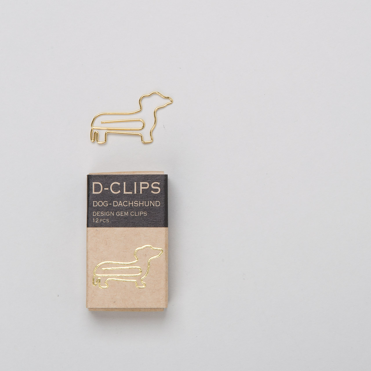 Midori Design Gem Clips Dog Dachshund