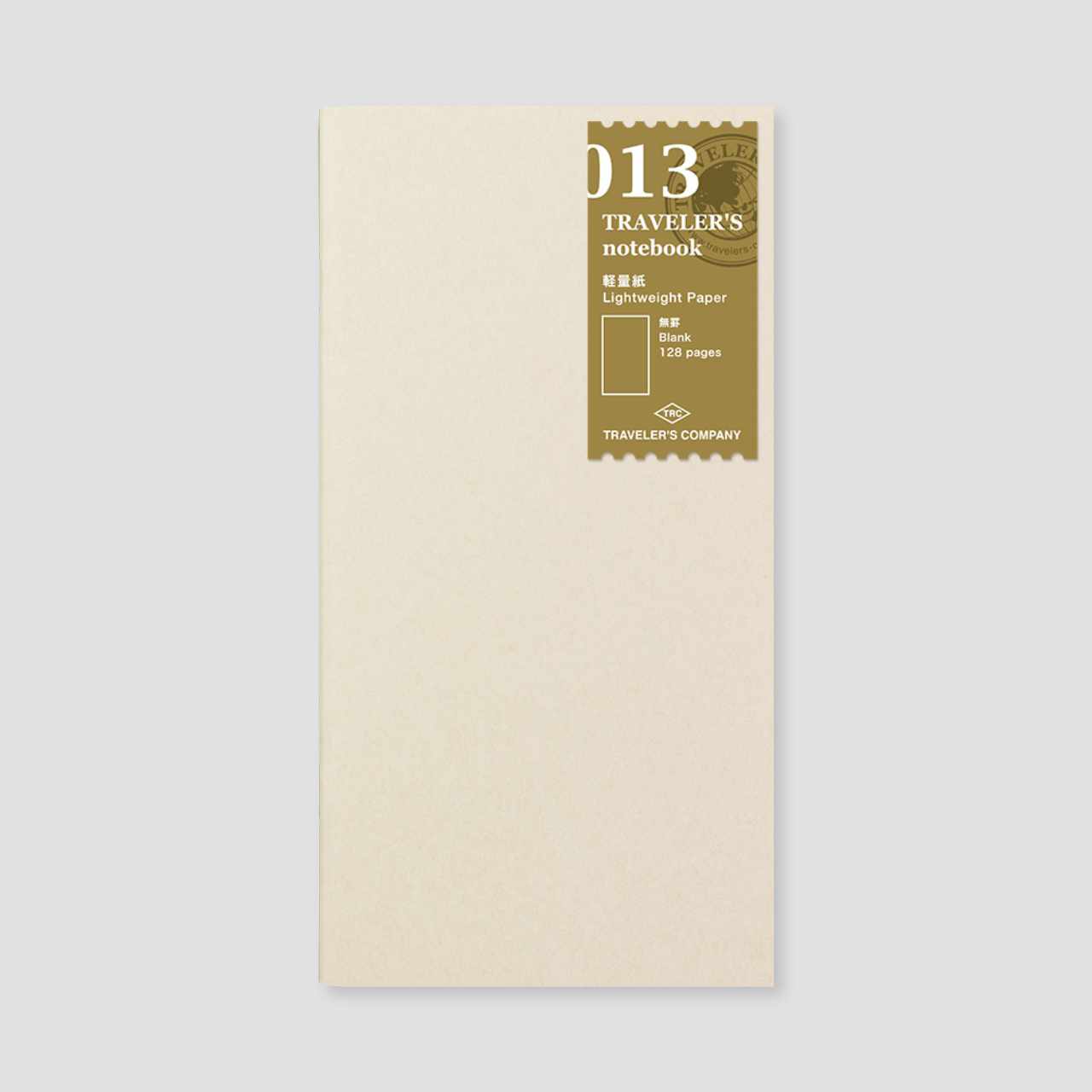 Traveler's Notebook Regular "013" Light Paper