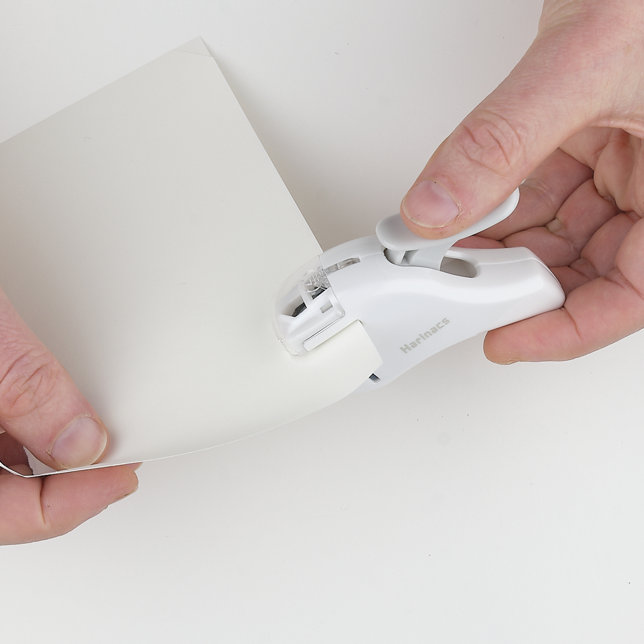 Kokuyo Papierhefter Harinacs Compact Alpha weiß