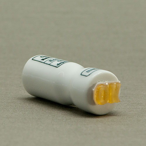 Japanischer Porzellanstempel "OK"