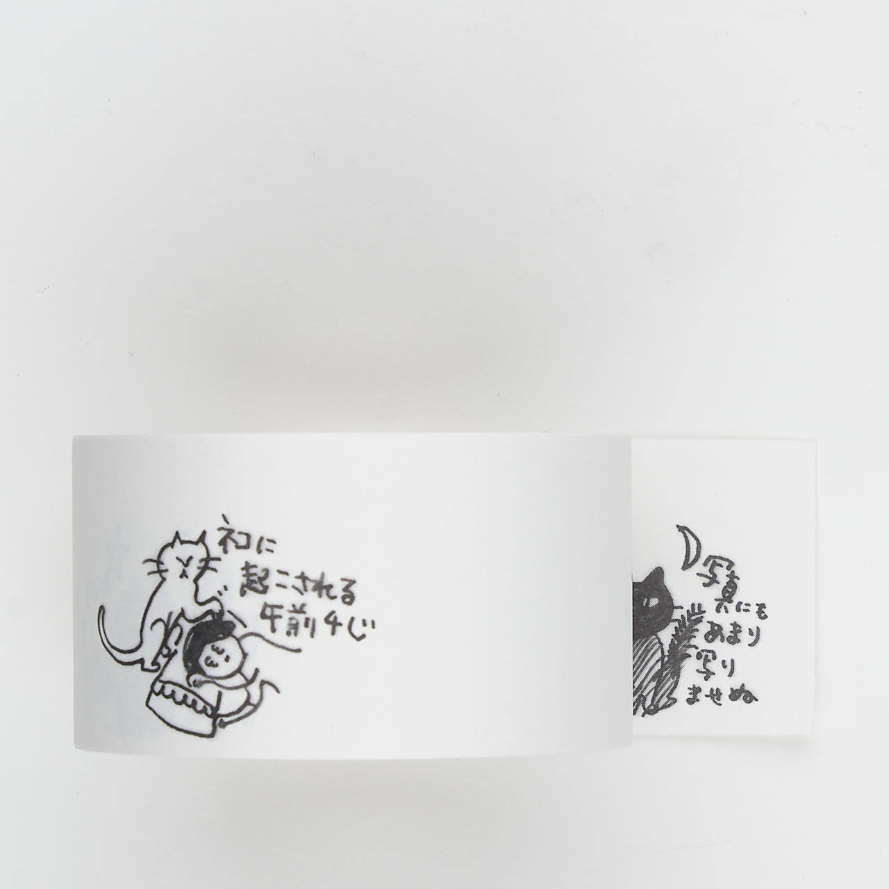 Sticky Notes auf Rolle - Katze (30 mm)