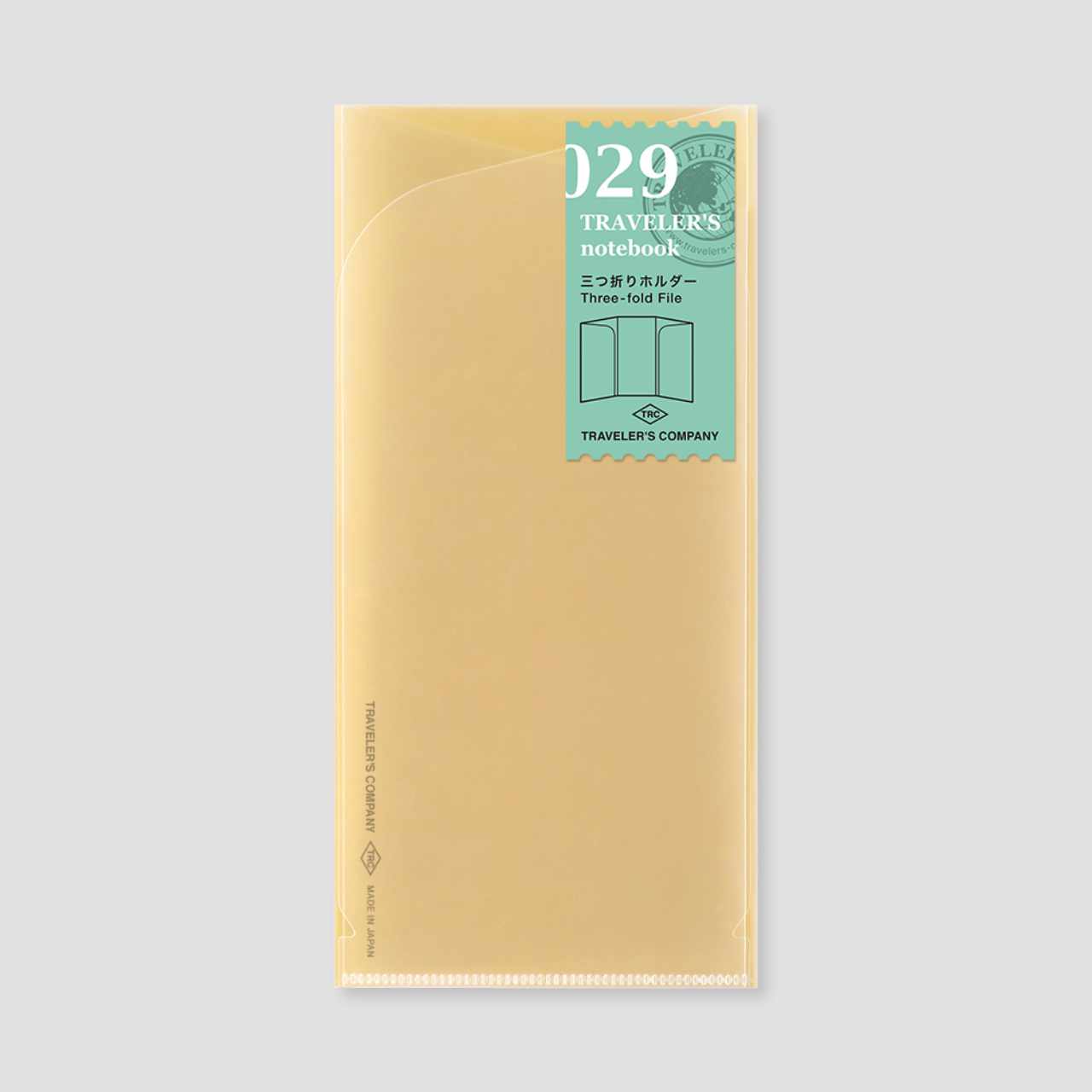 Traveler's Notebook Regular "029" Faltkarte