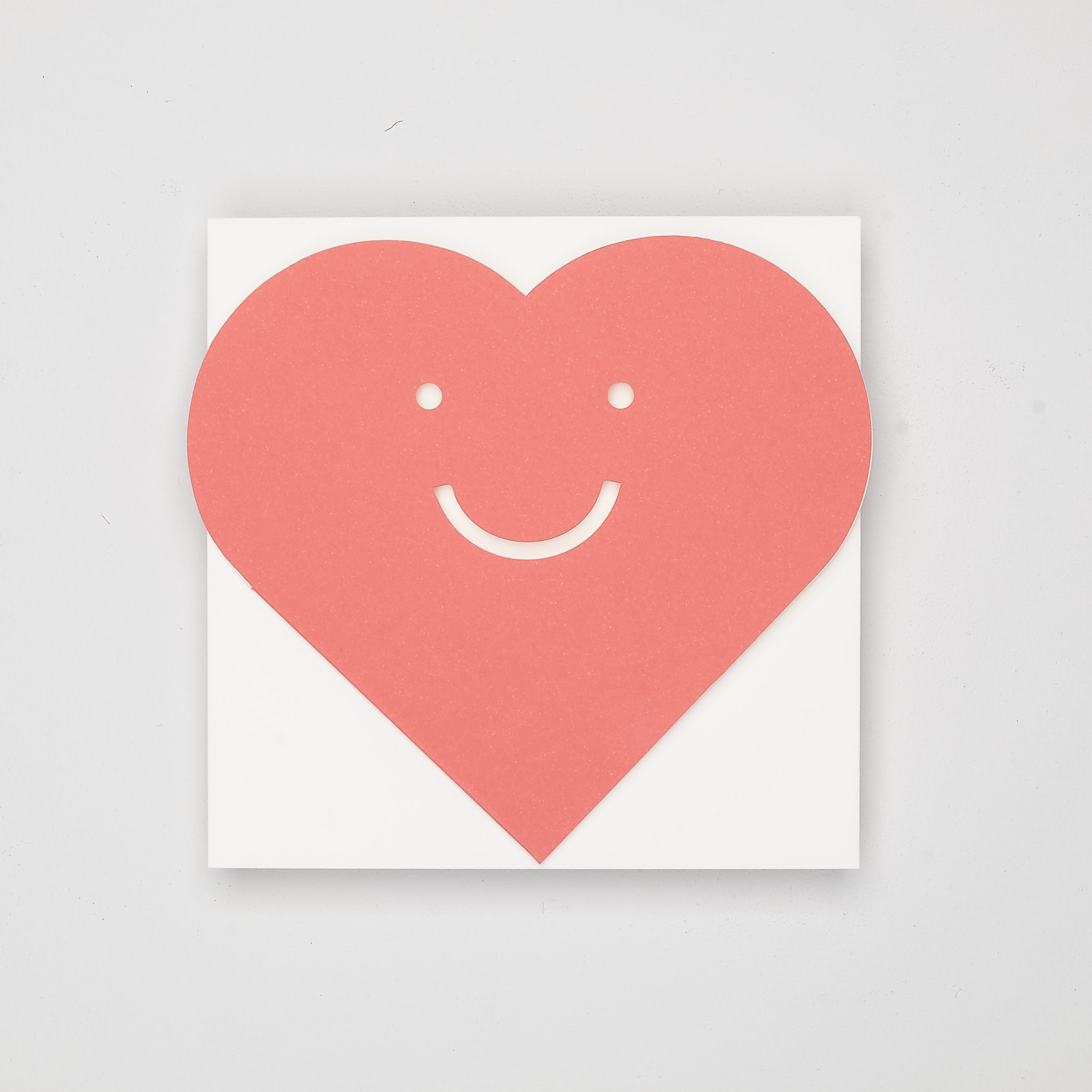 Klappkarte im Die-Cut Happy Heart