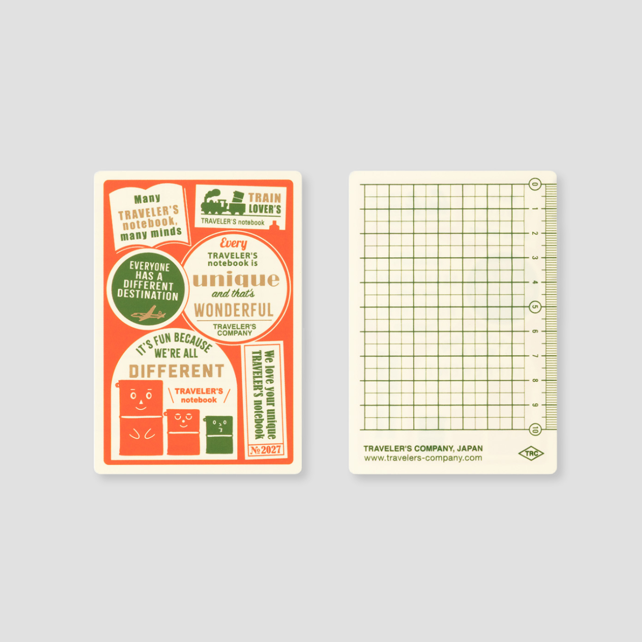 Traveler's Notebook Passport 2027 Writing Pad