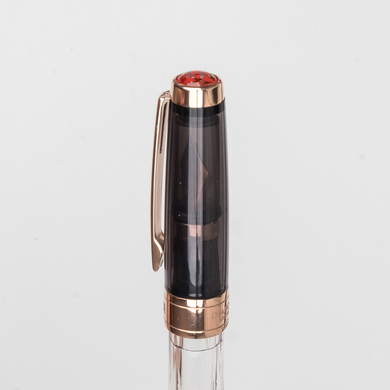 TWSBI Diamond 580 Smoke Rosegold II Kolbenfüller