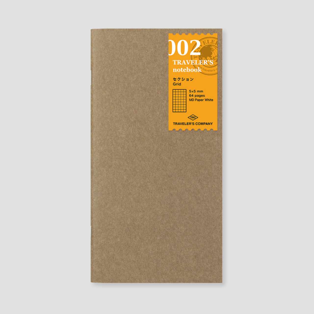 Traveler's Notebook Regular "002" kariert