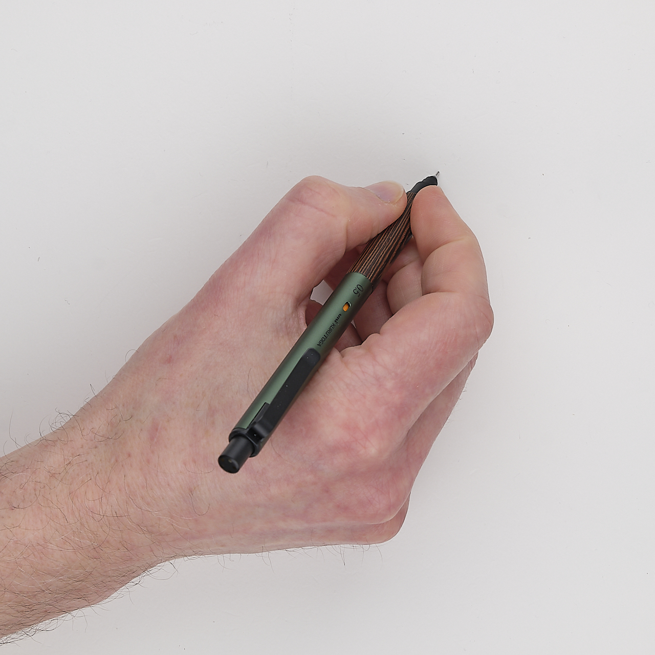 Uni Druckbleistift Kuru Toga Wood Forrest Green (0.5 mm)