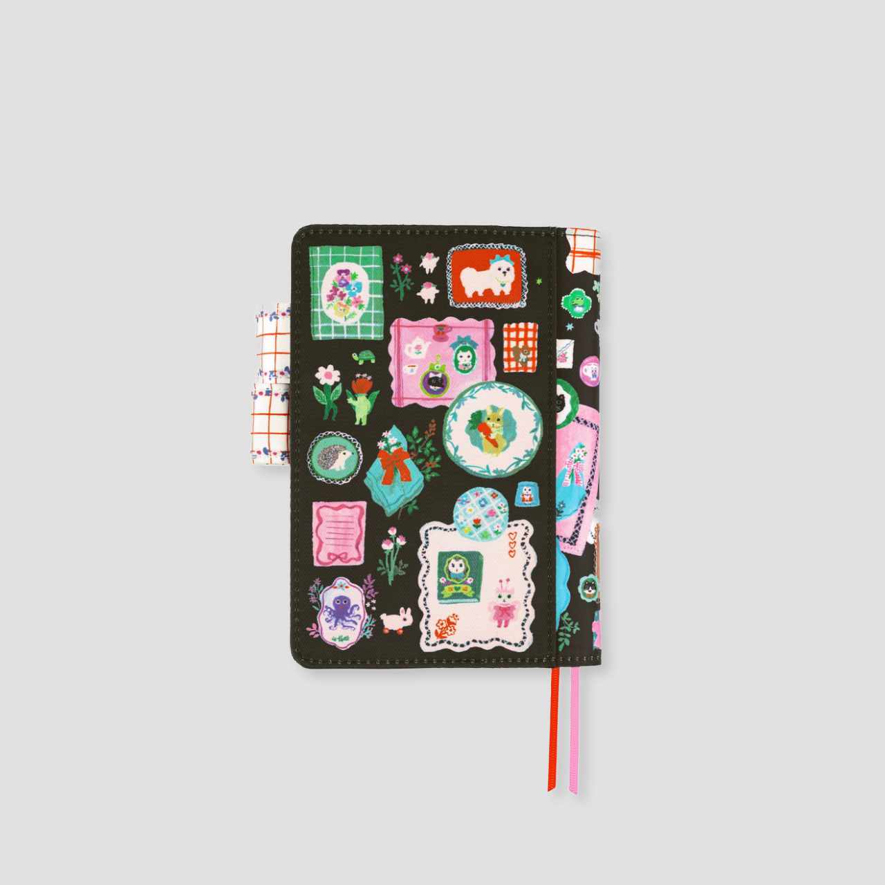 Hobonichi Cover Yumi Kitagishi: White Cat's Table Decorations (A6)