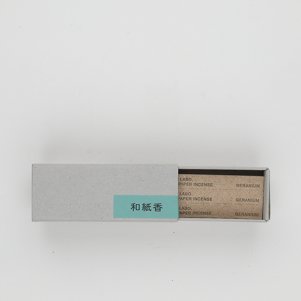 Papier Labo Duftpapier aus Washi - Blau, Geranie