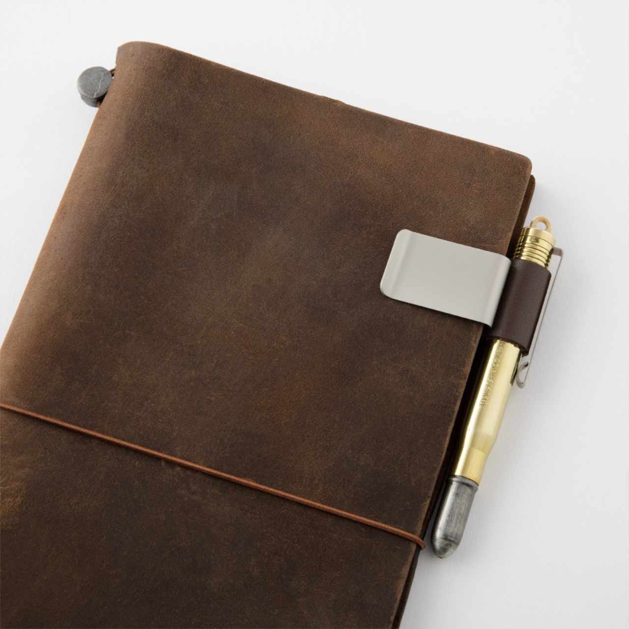 Traveler's Notebook Refill "016" pen holder brown