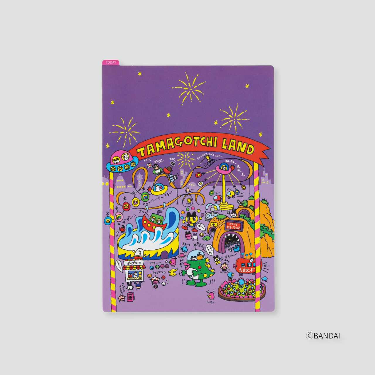 Hobonichi Schreibunterlage Tamagotchi: Tamagotchi Land (A5)