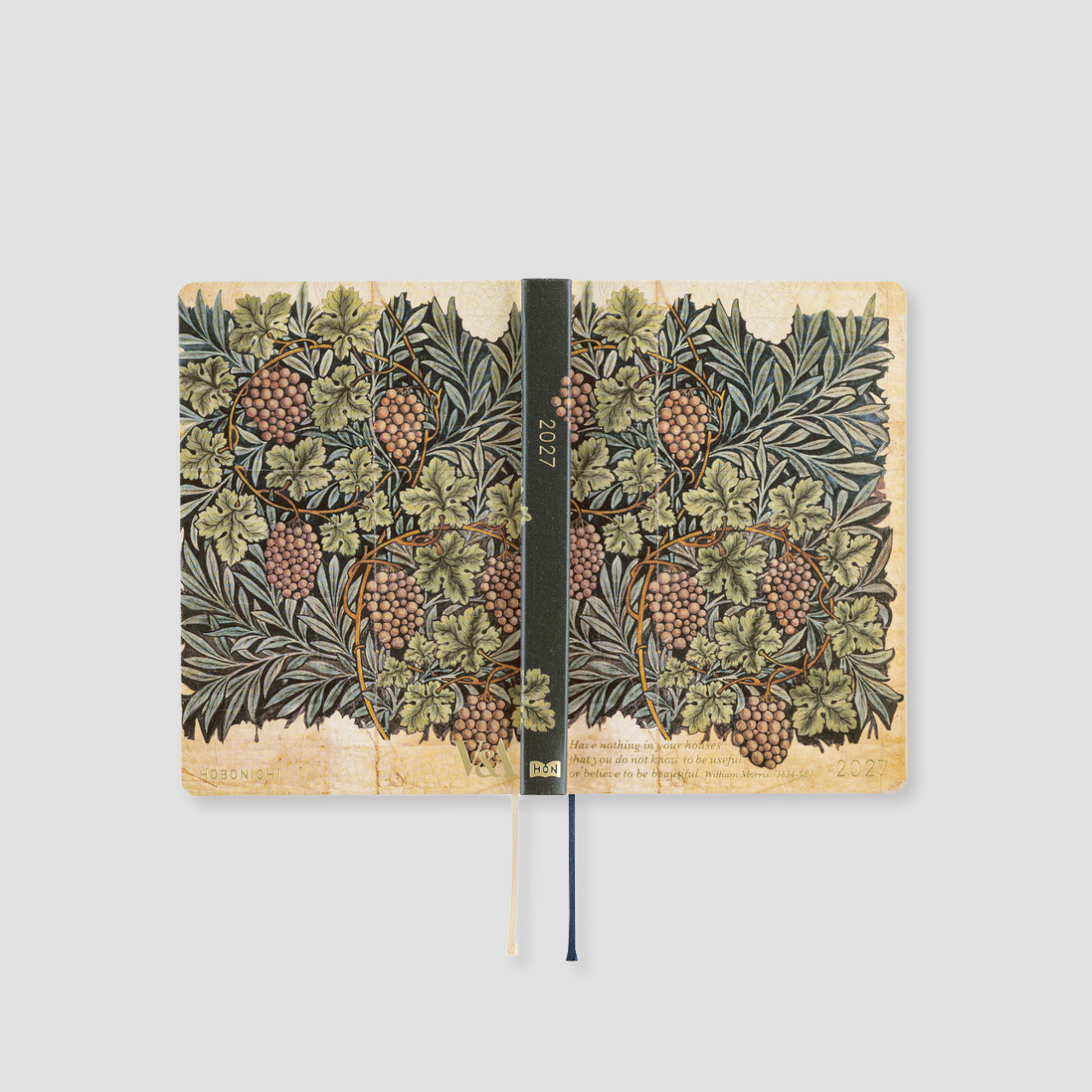 Hobonichi Planer 2027 HON V&A Series: Vine (A6, jap.)