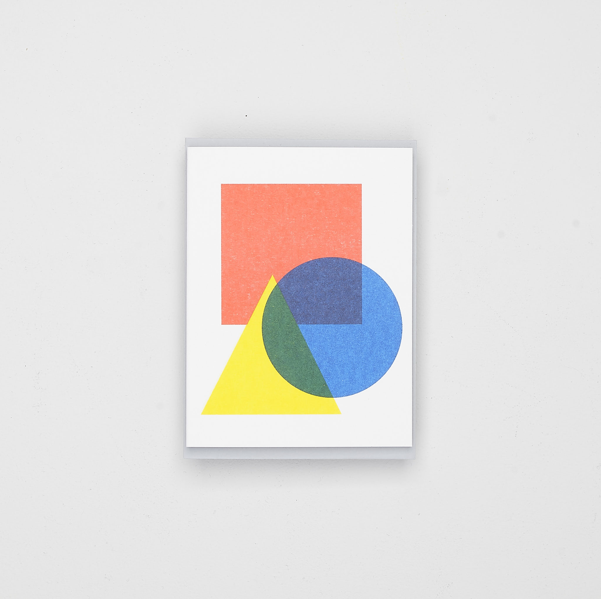 Mini Klappkarte Bauhaus