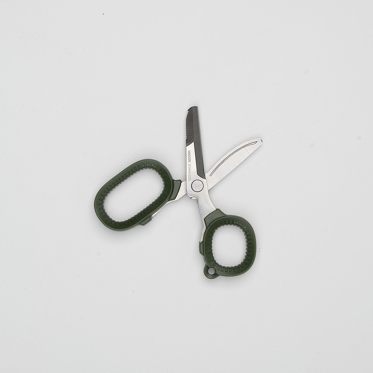 Midori Schere Portable Multi Scissors grün
