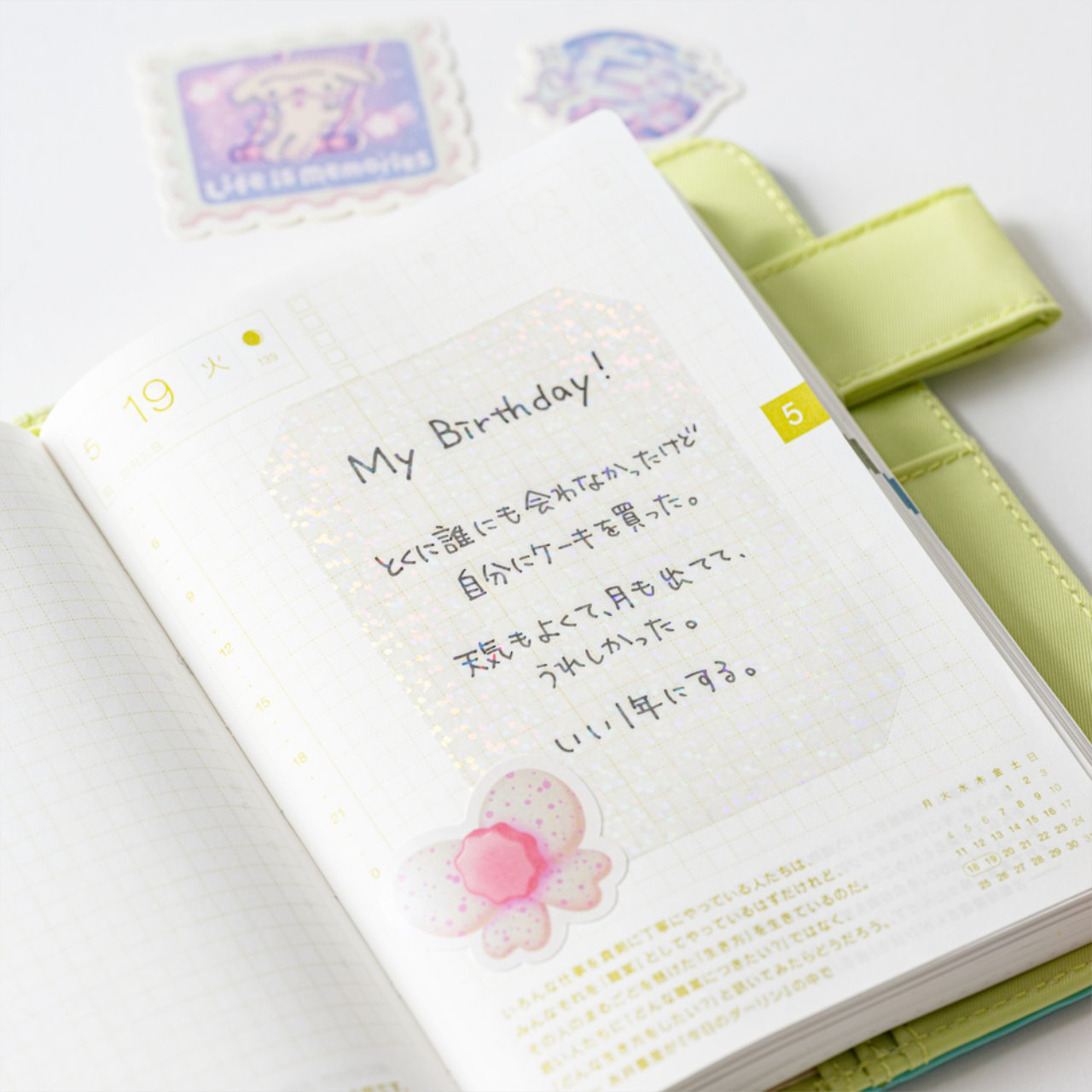 Hobonichi Unforgettable Day Stickers: Heavenly Sweets