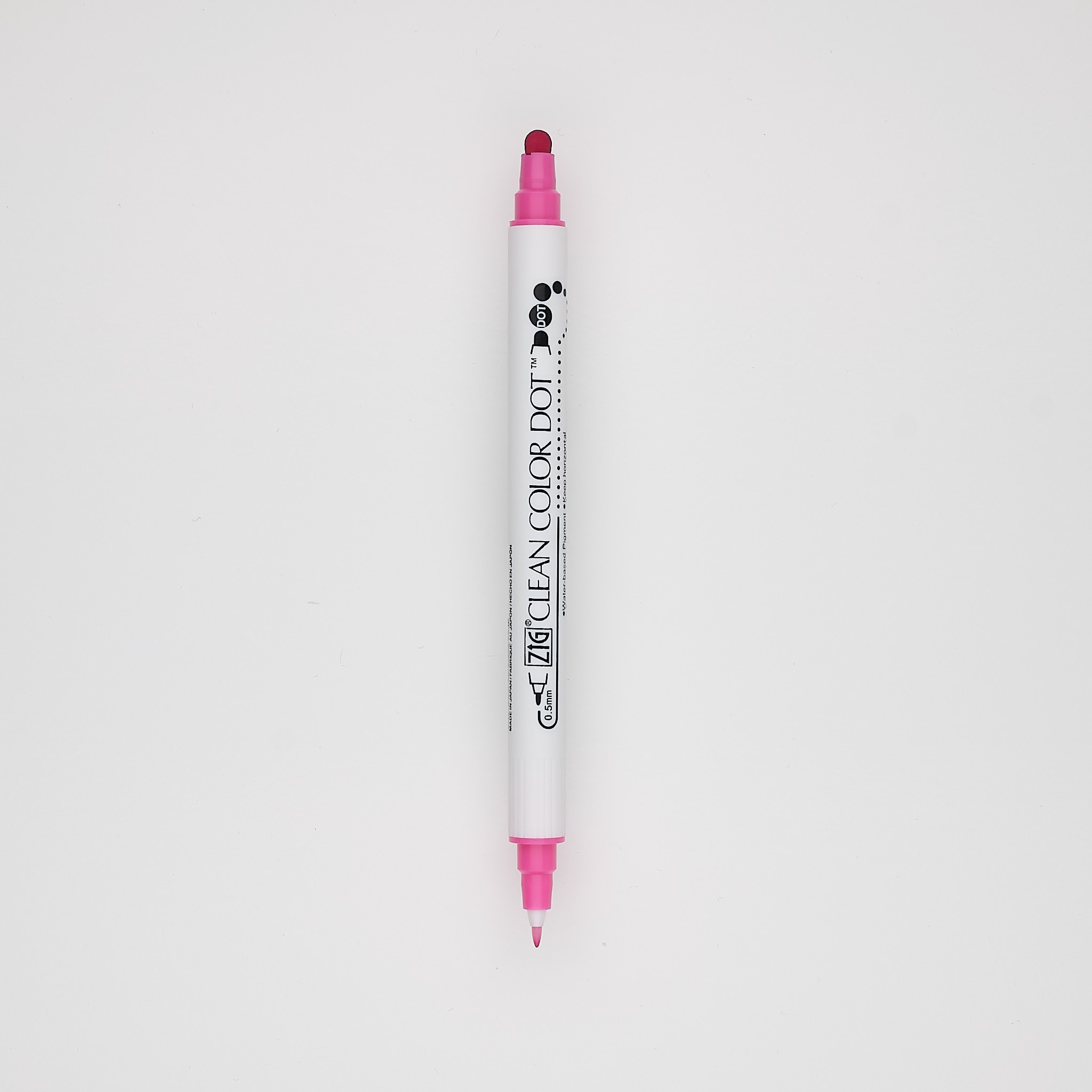Kuretake Textmarker ZIG Clean Dot Color pink