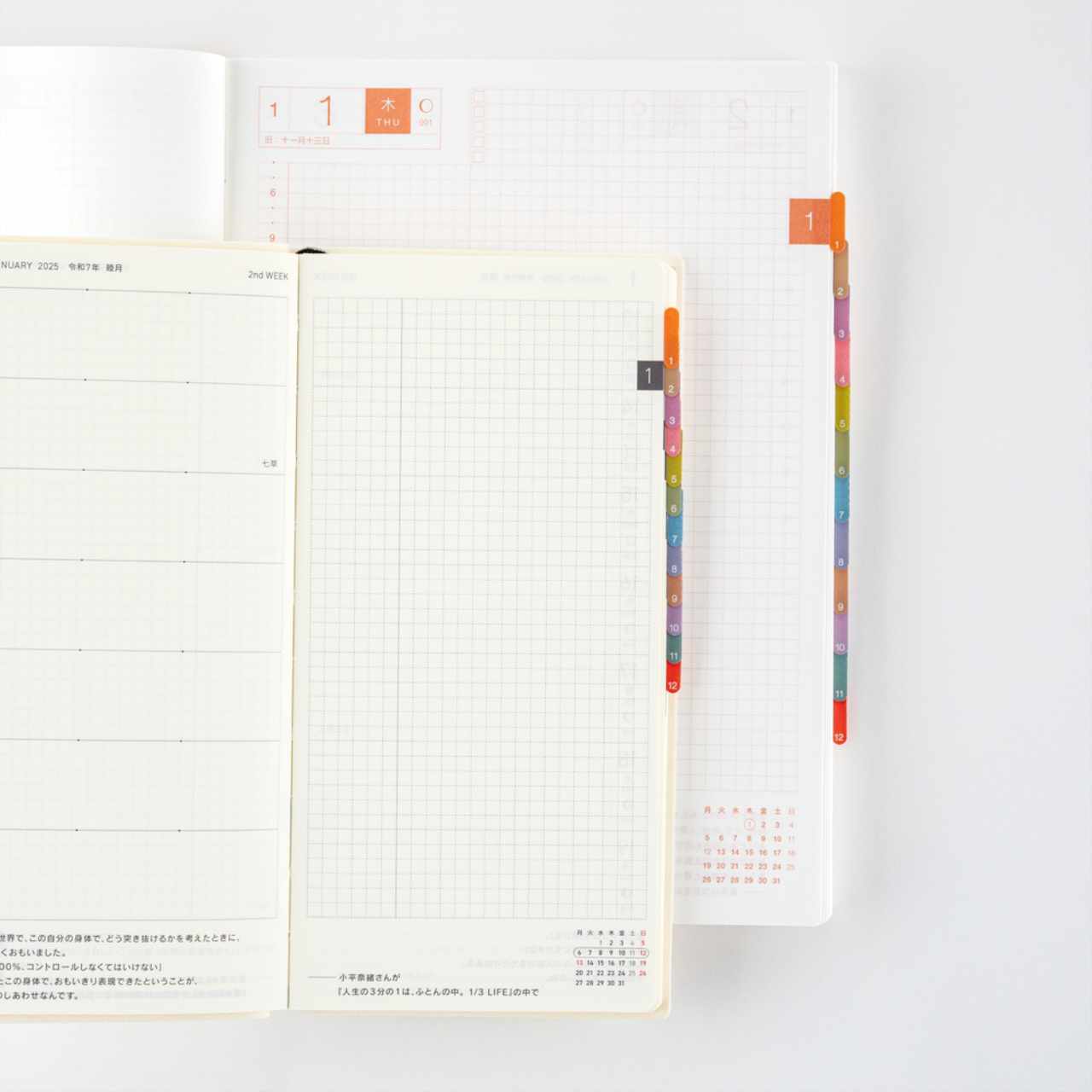 Hobonichi TSUKI no IRO: Index Stickers