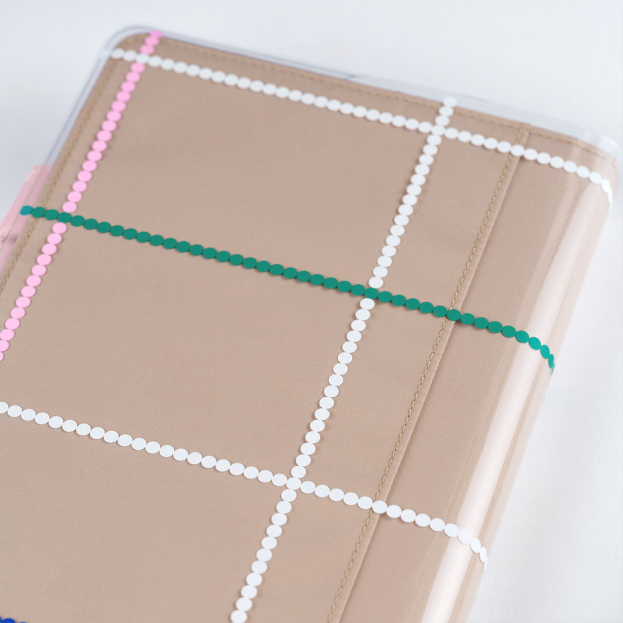Hobonichi Klarsichthülle für Cover - Yoshie Watanabe: Dotted Plaid (A5)