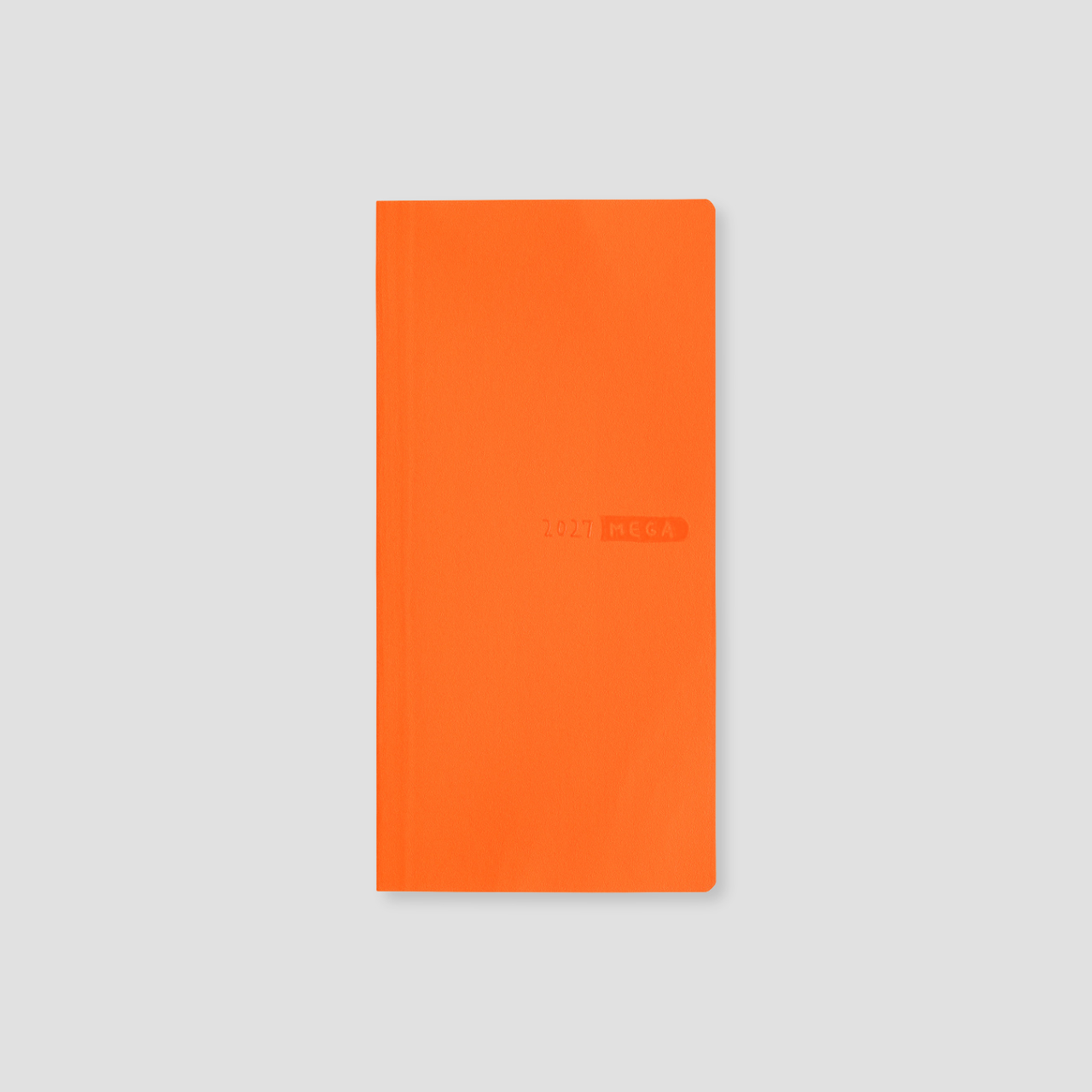 Hobonichi Pocket Planner 2027 Weeks MEGA Sneaker: Mandarin Orange (engl.)