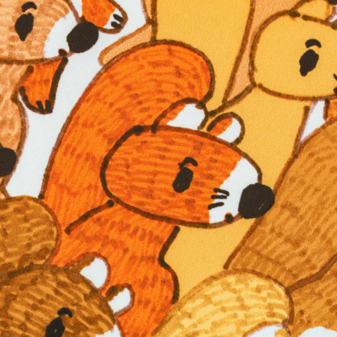 Hobonichi Cover 100%ORANGE: Squirrel Squadron (A6)