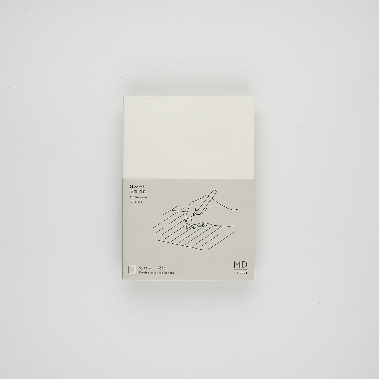 MD Product Notizbuch liniert (A6)