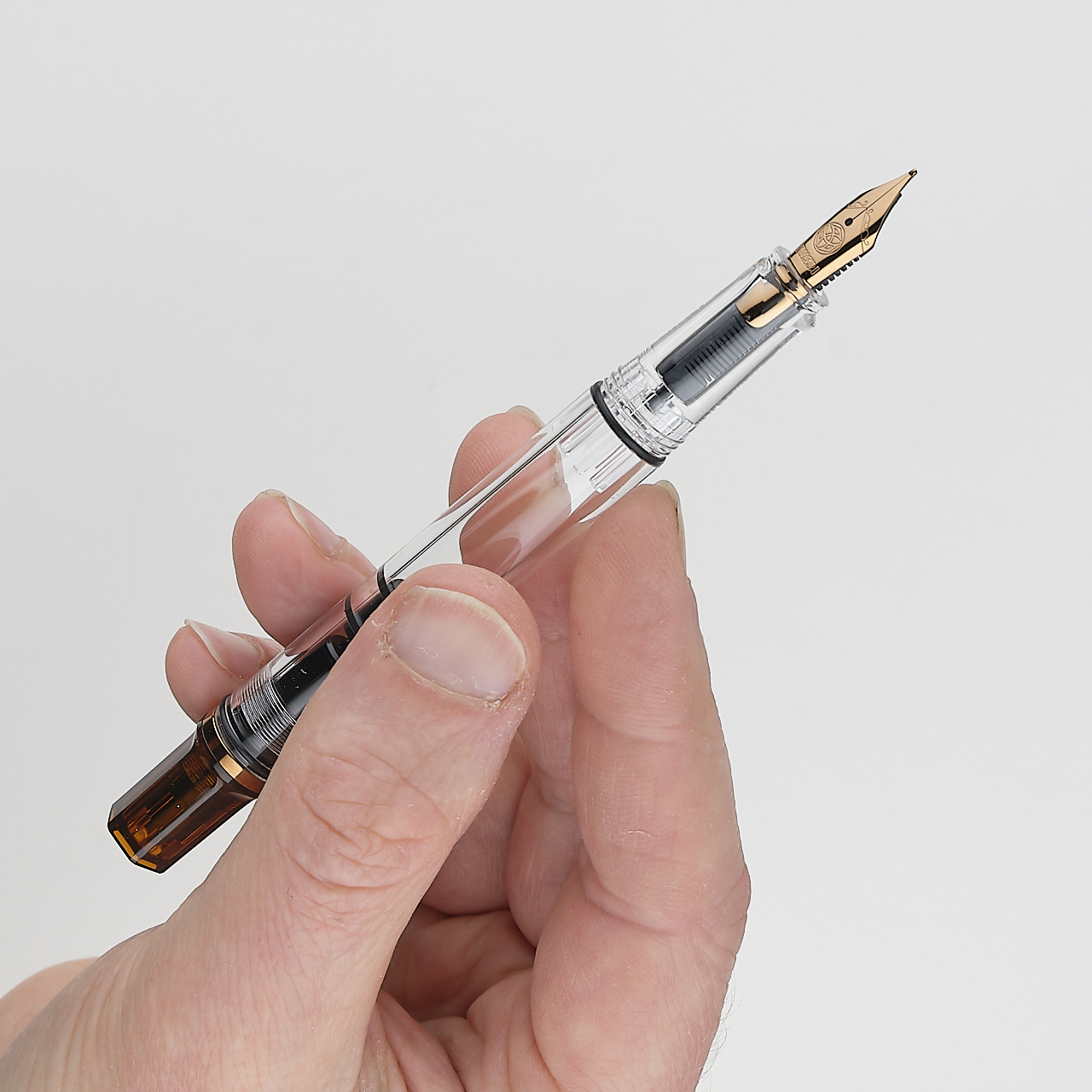 TWSBI Kolbenfüller ECO Rootbeer mit Bronze (Stub 1.1)