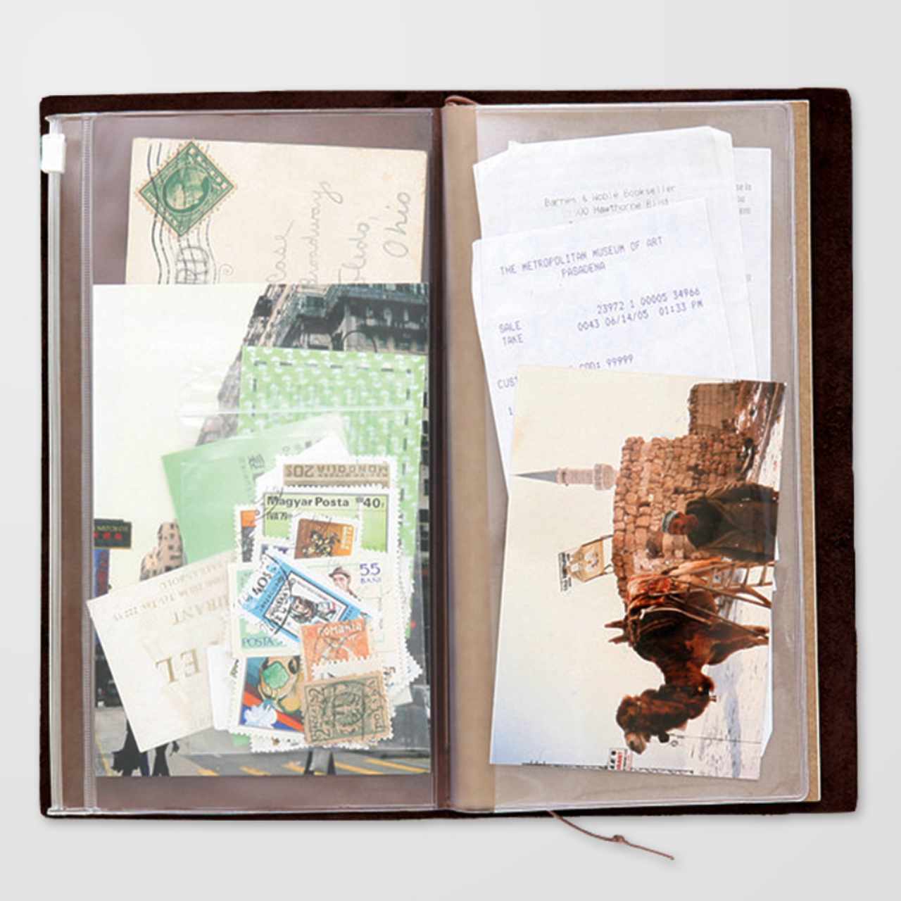 Traveler's Notebook Regular "008" Zipper Case