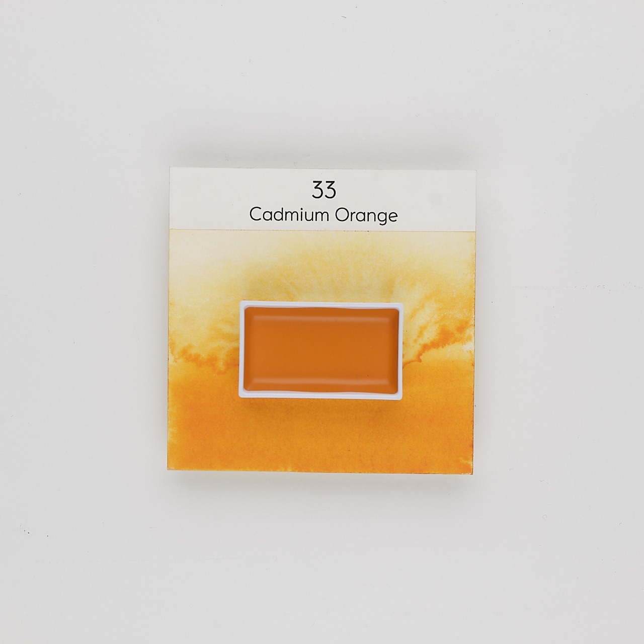 Kuretake Gansai Tambi Aquarellfarbe No.33 CADMIUM ORANGE