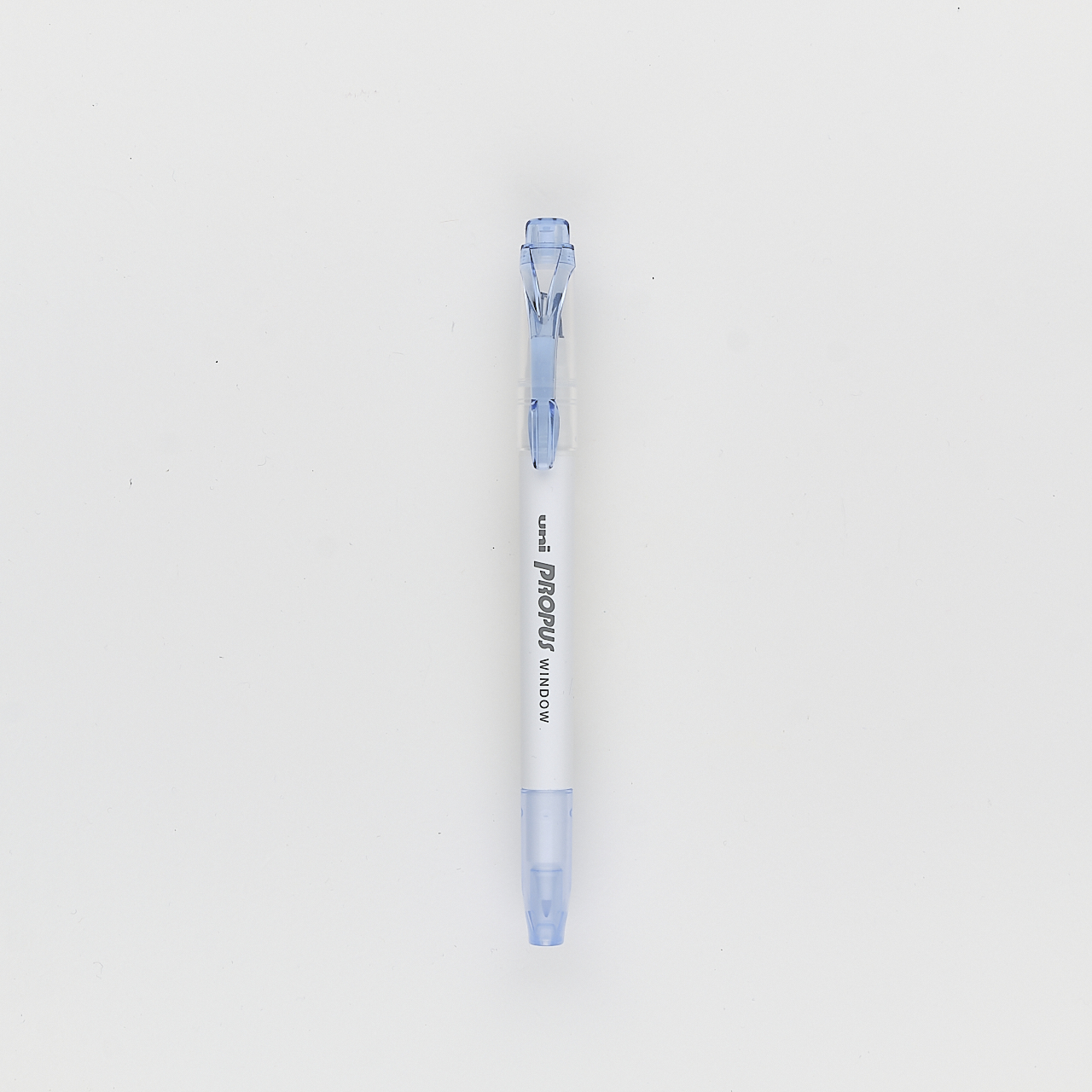 Uni Textmarker Propus Window rauch blau