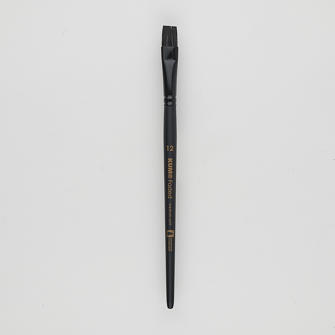KUM Aquarellpinsel Faded Flach #12
