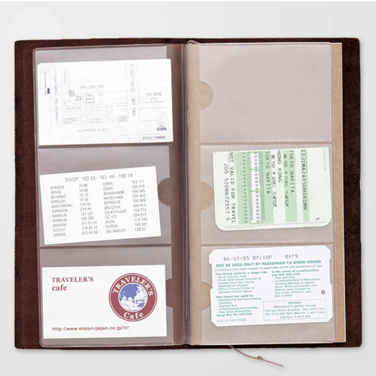 Traveler's Notebook Regular "007" Card File