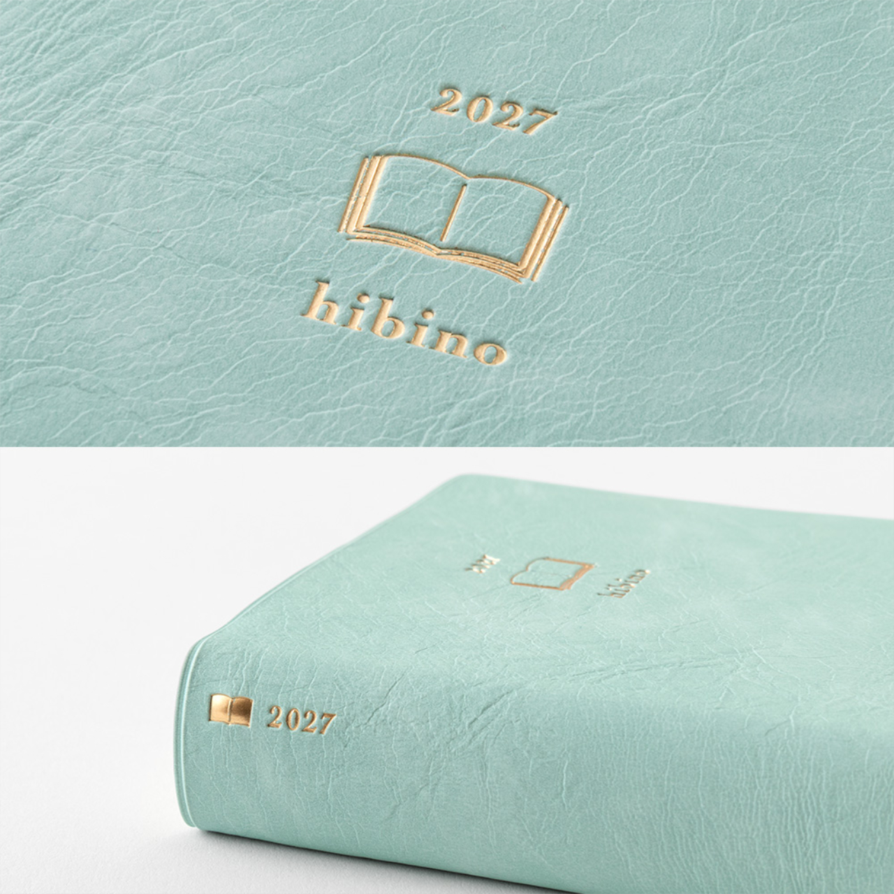 Midori Tagebuch Diary hibino 2027 Blue Green (A6)