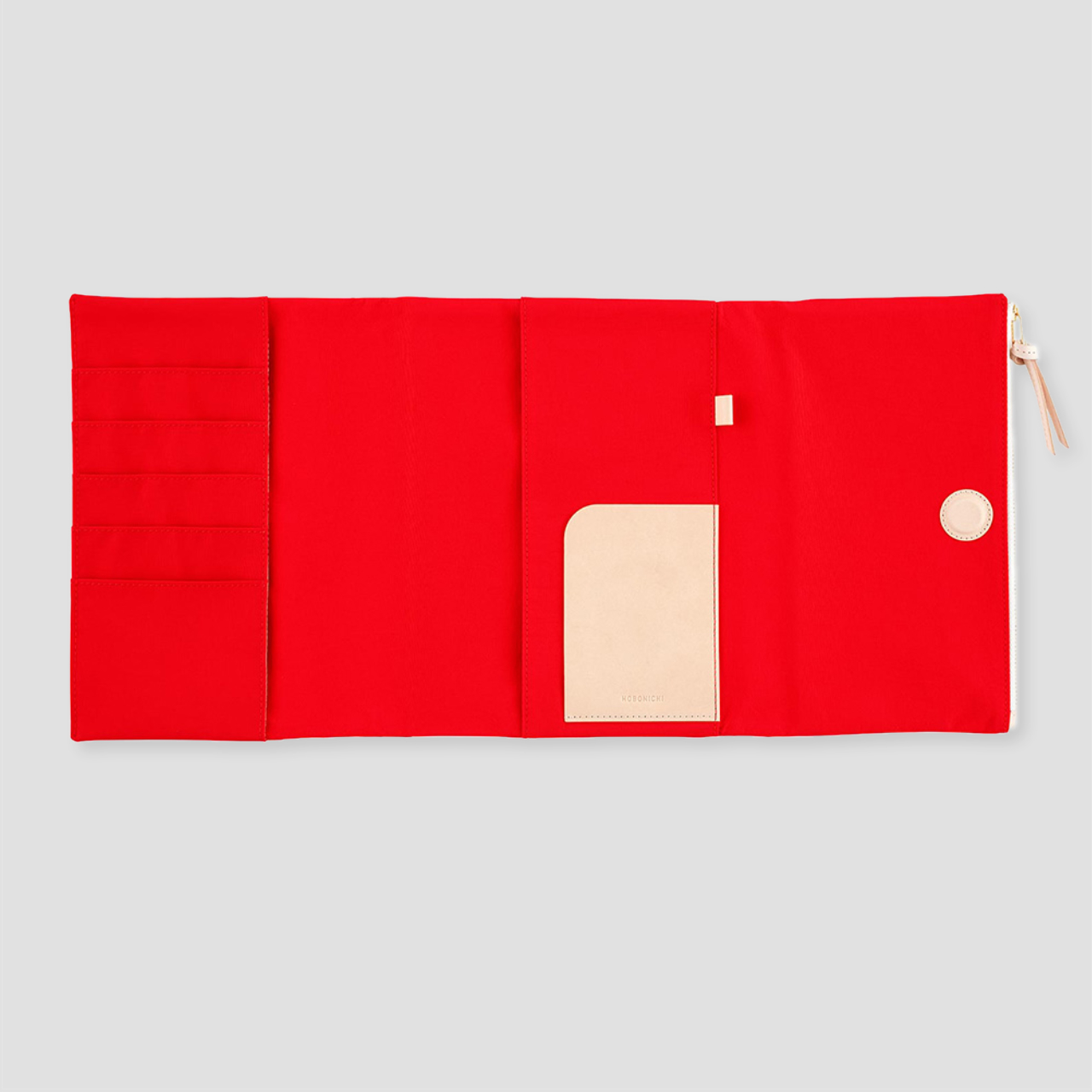 Hobonichi Cover Tragen - rot (A5)