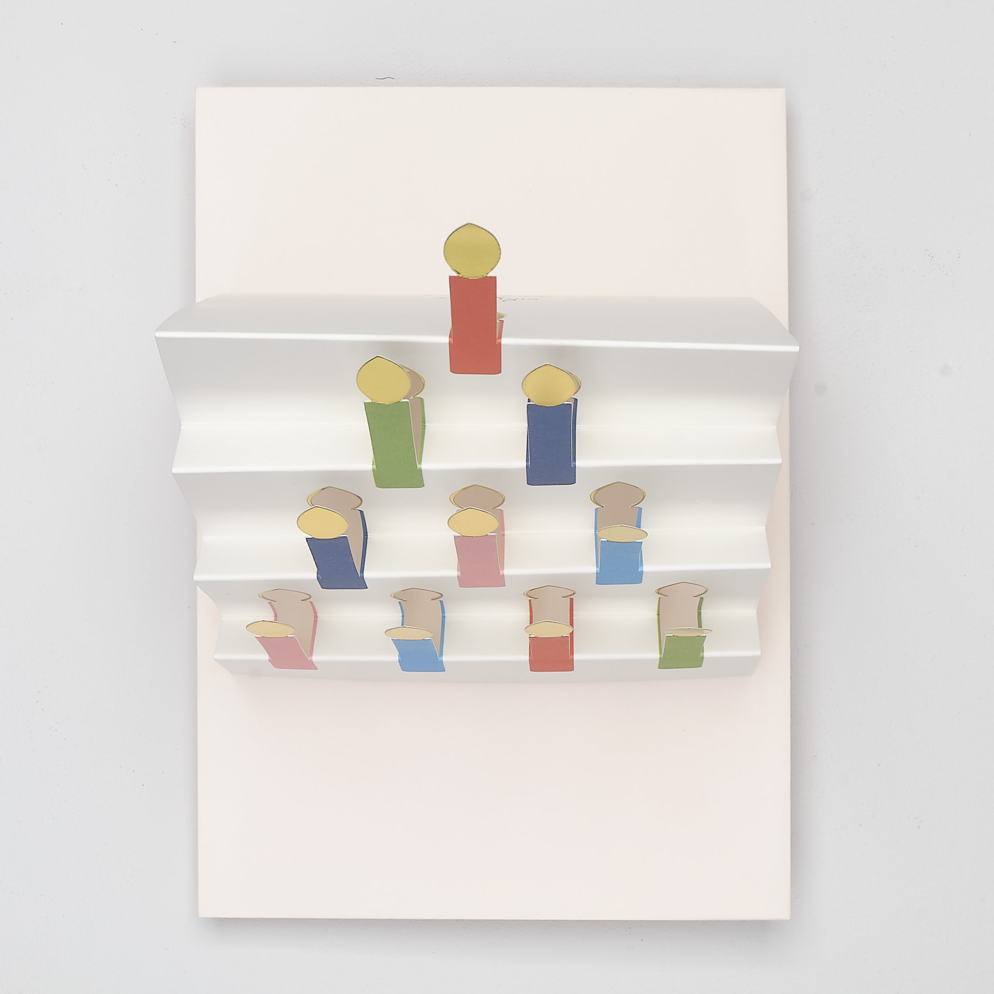 Klappkarte im Die-Cut Birthday Candles