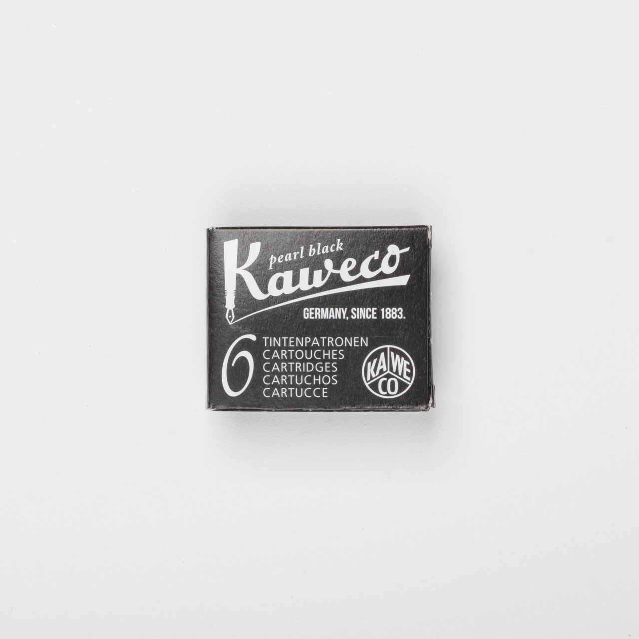 KaWeCo Tintenpatronen perlenschwarz 