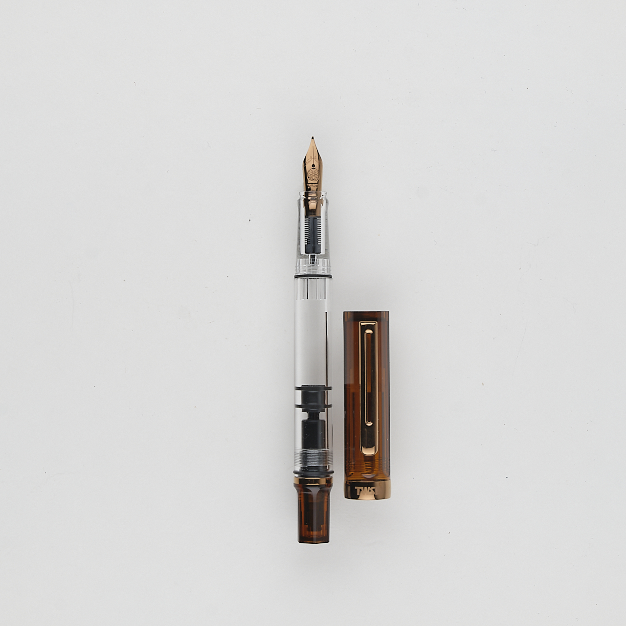 TWSBI Kolbenfüller ECO Rootbeer mit Bronze (EF)