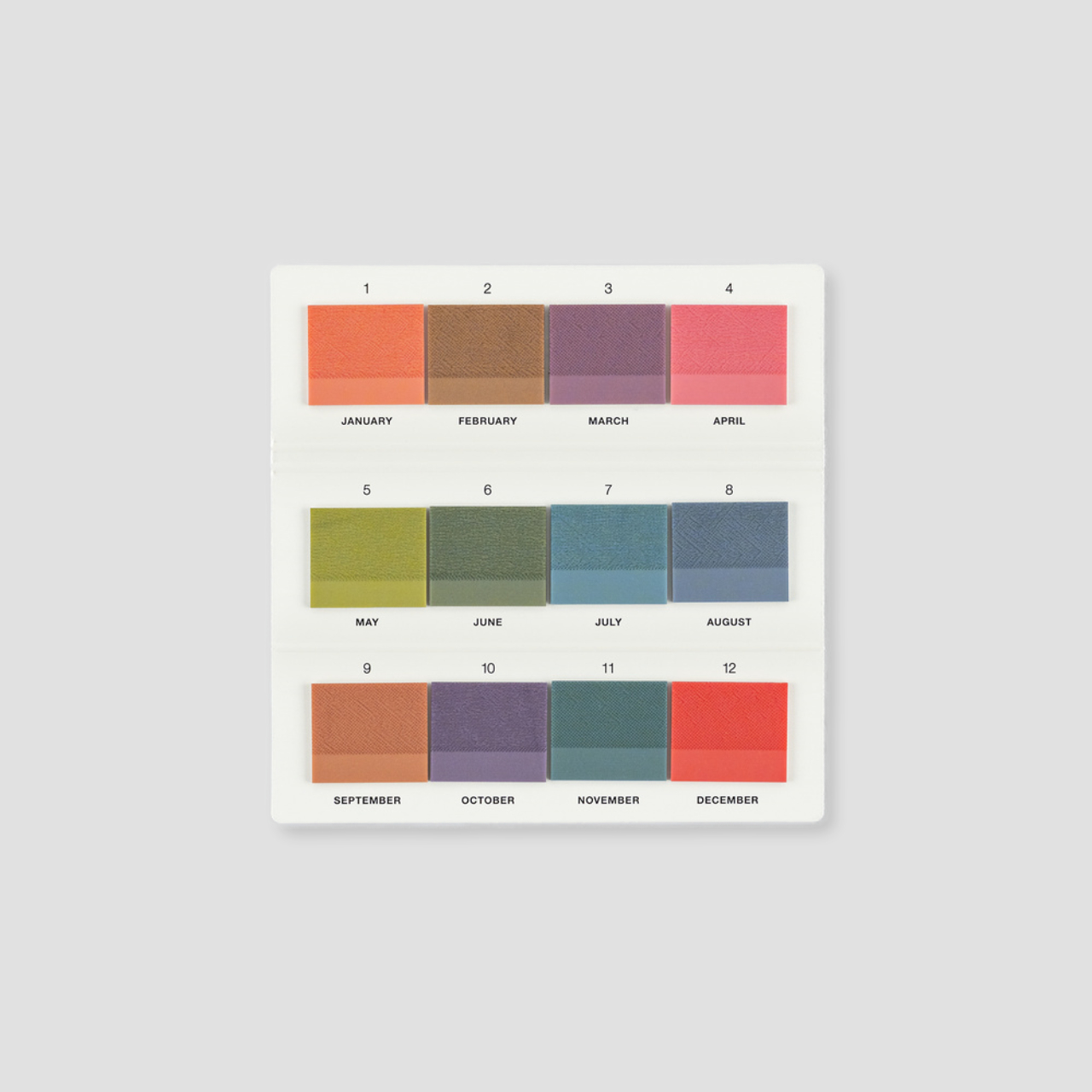 Hobonichi TSUKI no IRO: Transparente Sticky Notes (Tiles)