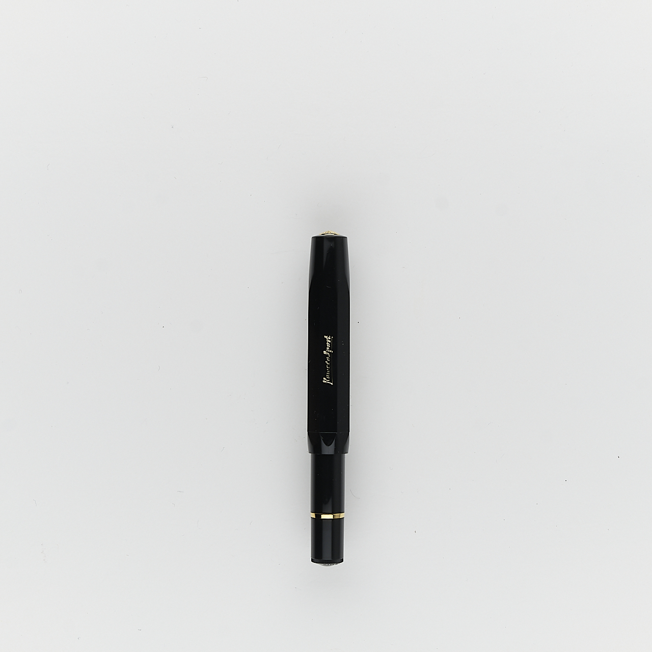 Kaweco Kolbenfüllhalter SPORT CLASSIC schwarz/gold (B)