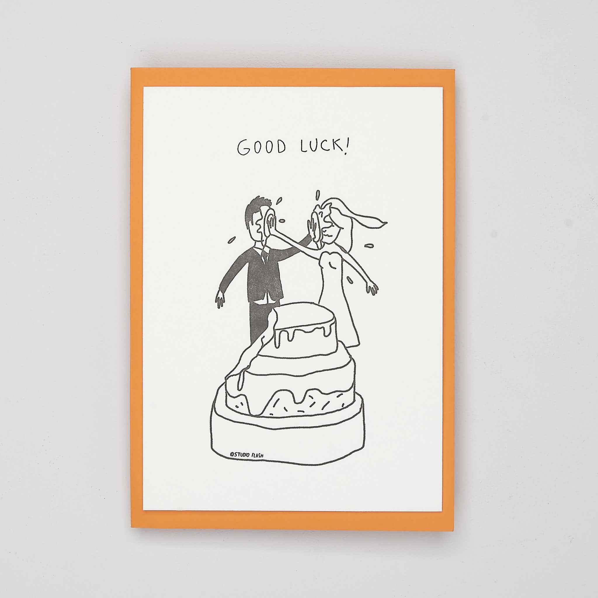 Grußkarte Good Luck SheHe