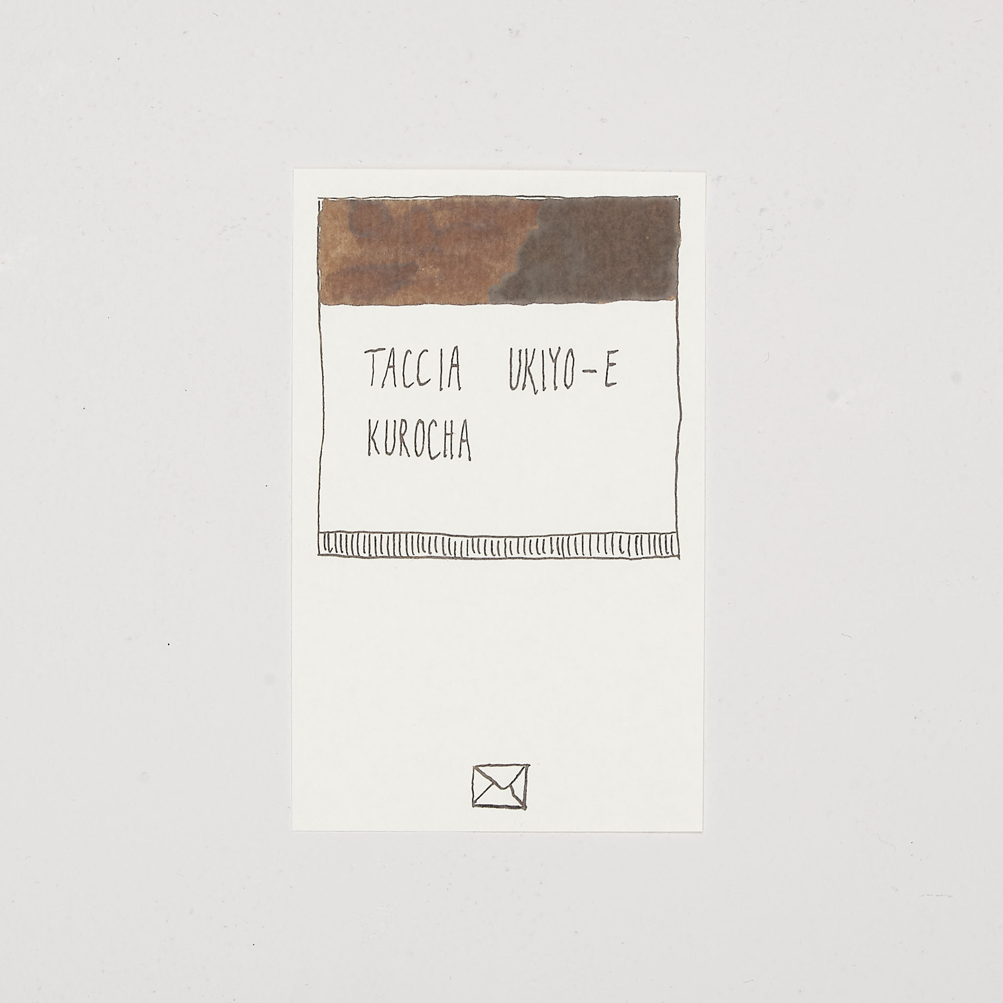 Taccia Ukiyo-e Fountain Pen Ink kurocha - tea brown