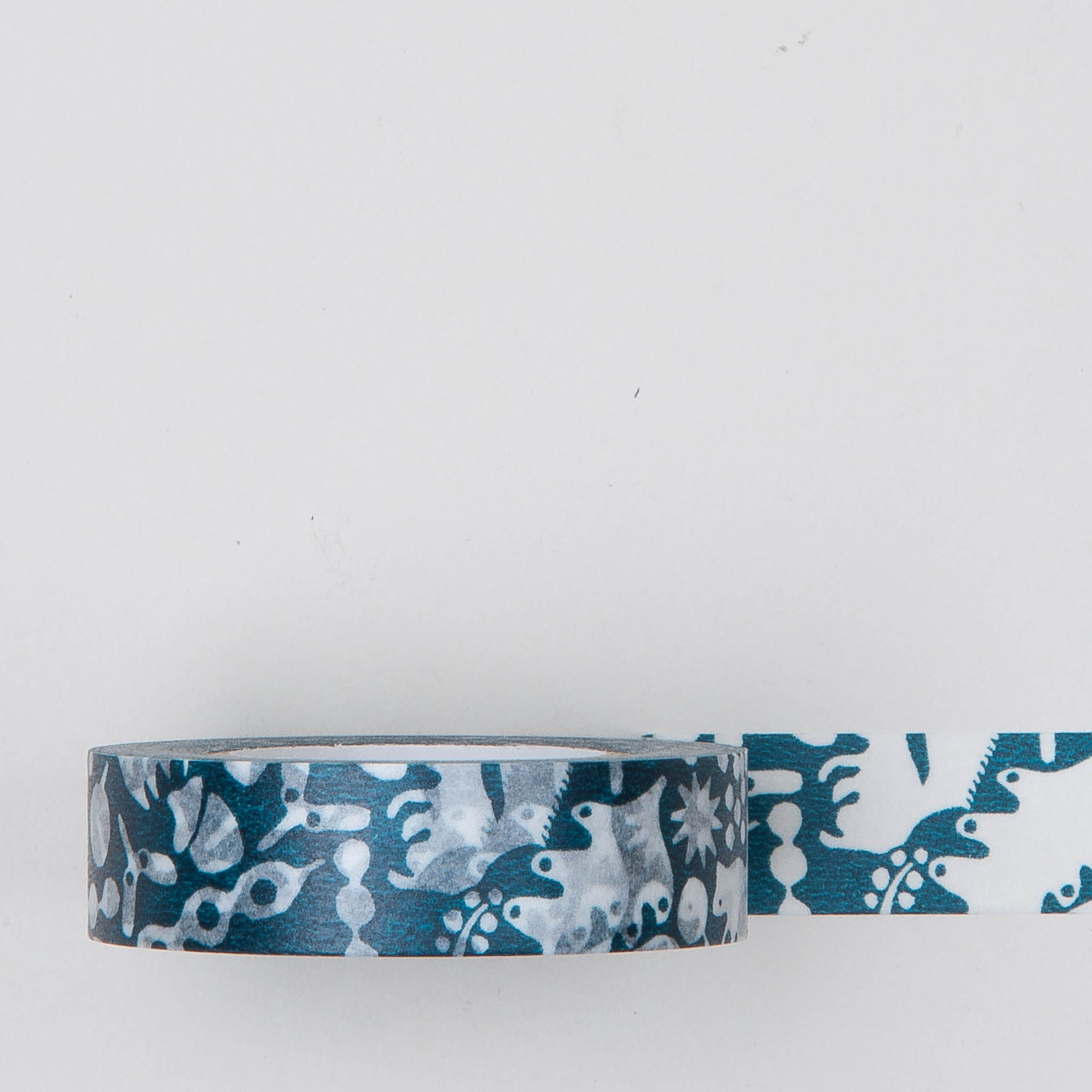 Masking Tape "Herbstlaub" blau