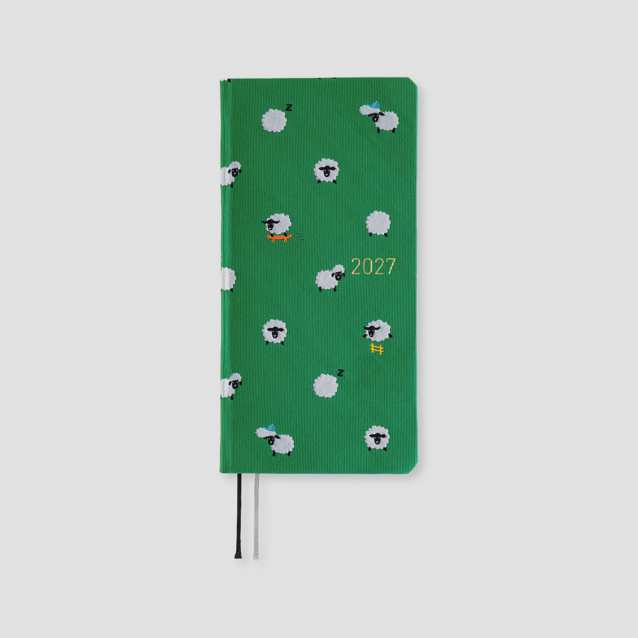 Hobonichi Taschenplaner 2027 Weeks Bow & Tie: Sheep Sheep Sheep (engl.)