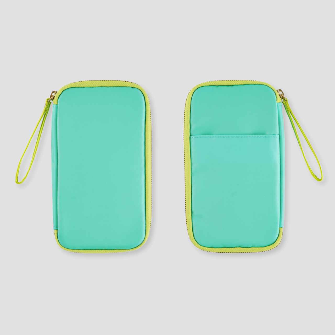 Hobonichi Schreibetui Small Drawer Pouch (Aqua Lime)
