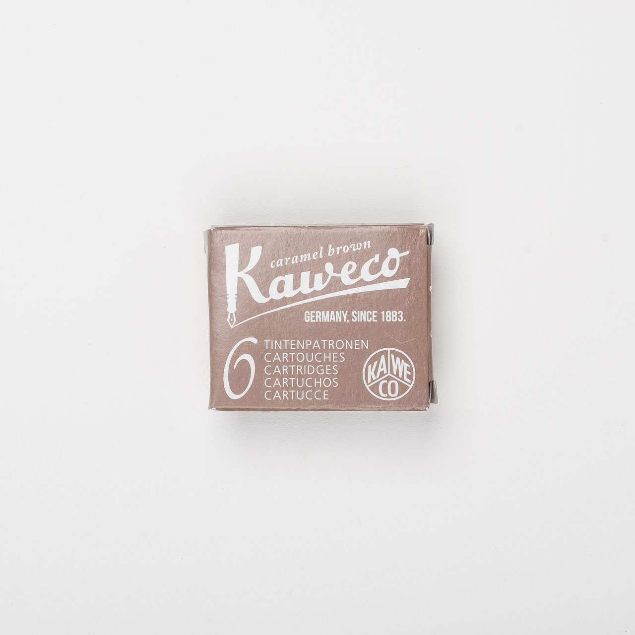 KaWeCo Tintenpatronen karamel braun