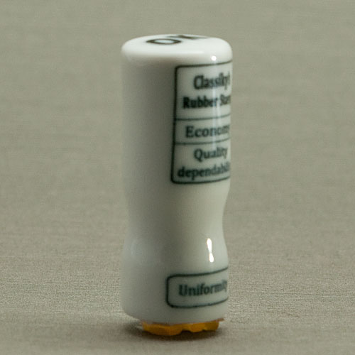 Japanischer Porzellanstempel "OK"