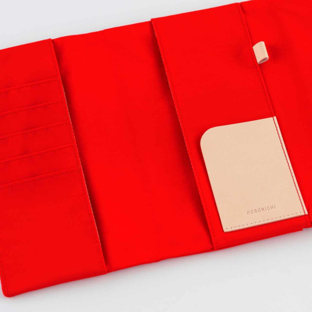 Hobonichi Cover Tragen: Red (Weeks)